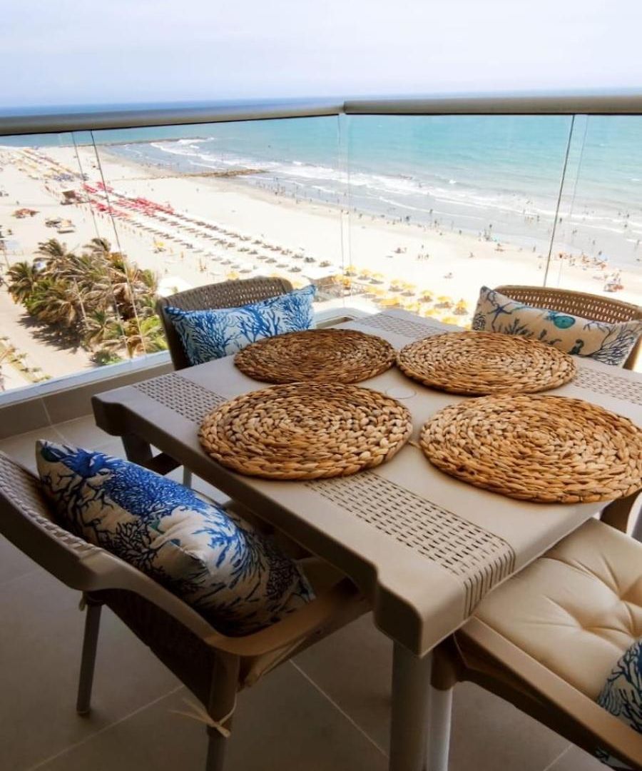 Apartamento Palmetto Con Buena Vista Al Mar Cartagena