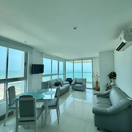 Apartamento Palmetto Con Buena Vista Al Mar Cartagena